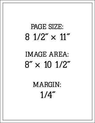 Letter-Sized Layout Example